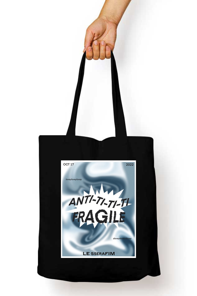 Le Sserafim Anti Fragile Tote Bag - Aesthetic Phone Cases - Culltique