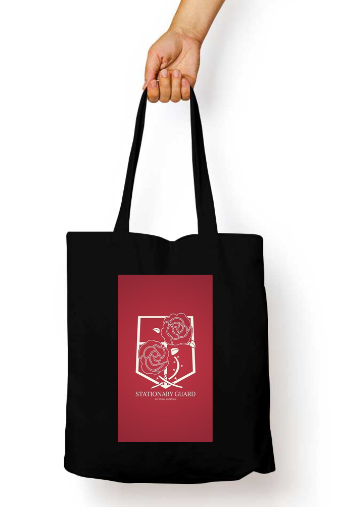 AOT Stationary Guard Tote Bag - Aesthetic Phone Cases - Culltique