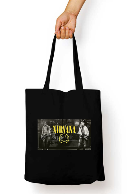 Nirvana Poster Tote Bag - Aesthetic Phone Cases - Culltique