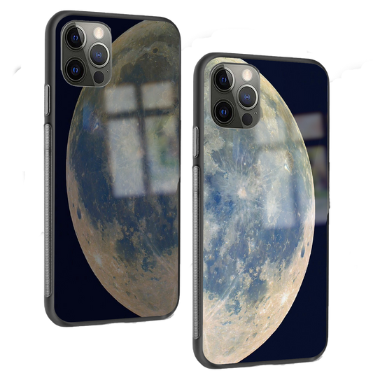 Moon Matching Phone Glass Cases - Aesthetic Phone Covers - Culltique