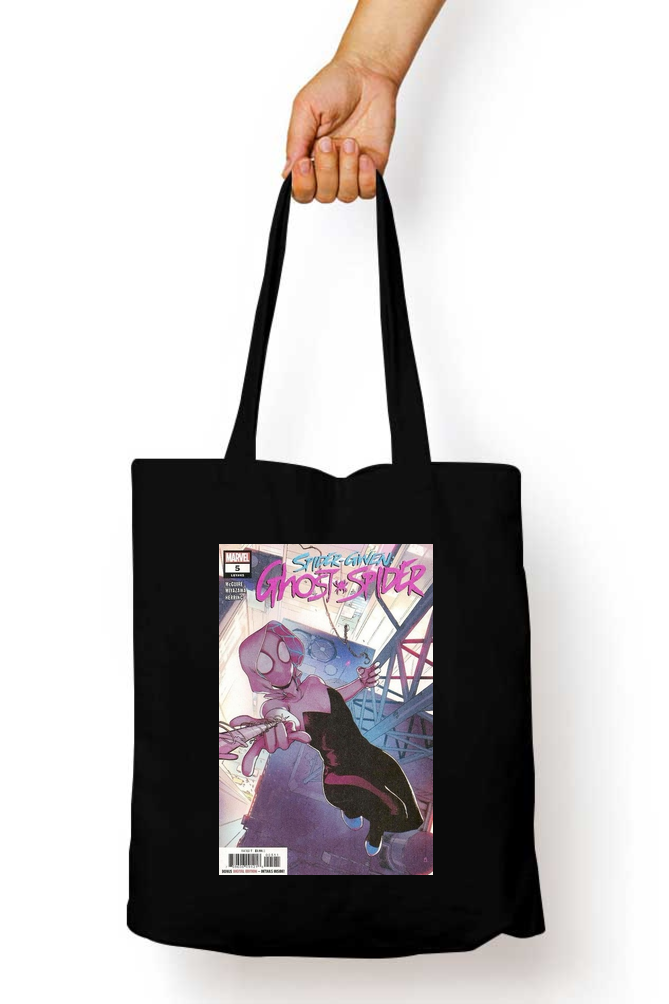 Spider Gwen Pop Culture Tote Bag - Aesthetic Phone Cases - Culltique