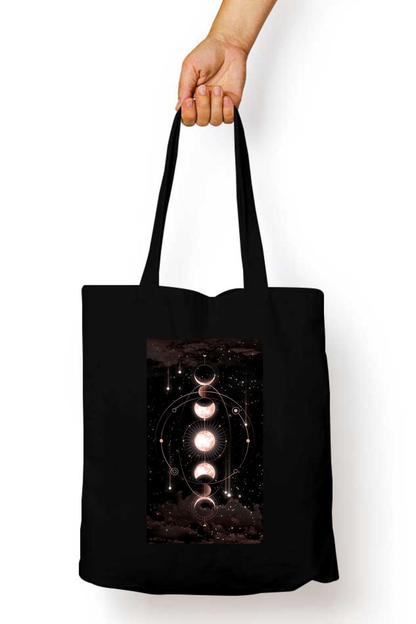 Lunar Phases Harmony Tote - Aesthetic Phone Cases - Culltique