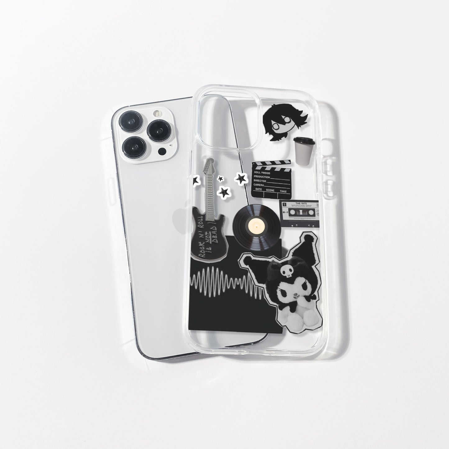 Kuromi Aesthetic Silicone Clear Case