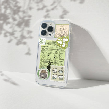 Japanese Aesthetic Silicone Clear Case