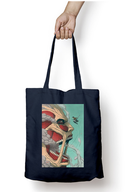 Attack on Titan Inspired Tote Bag - Aesthetic Phone Cases - Culltique