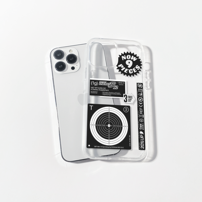 Roids Disclaimer Aesthetic Silicone Clear Case