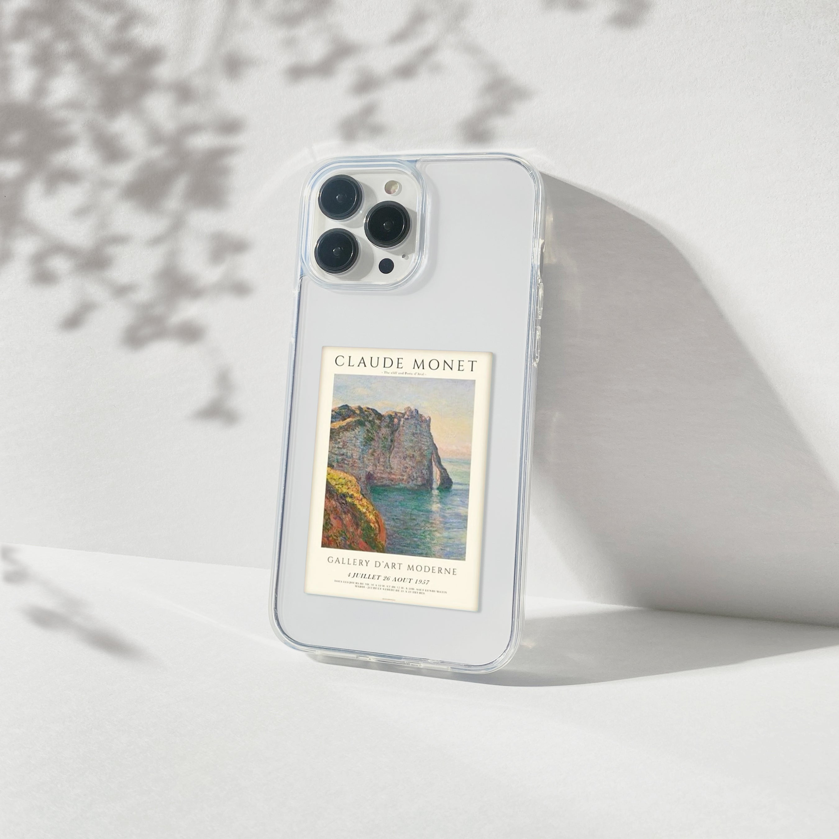 Claude Monet Gallery Aesthetic Polaroid Silicone Clear Case – Culltique