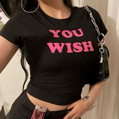 Wish Crop Top for Women - Aesthetic Phone Cases - Culltique