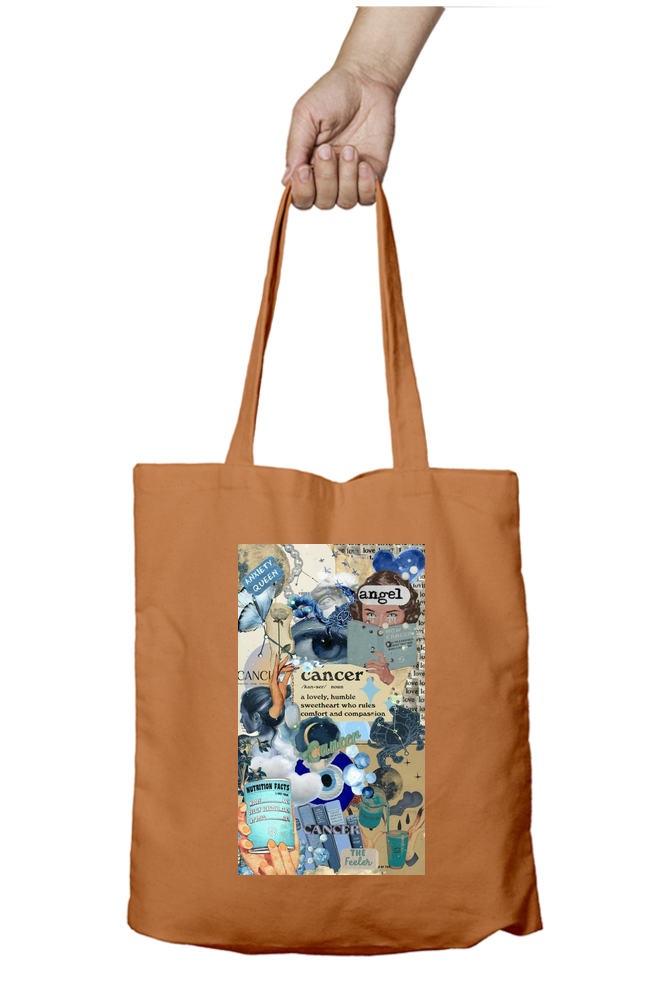 Cancer Zodiac Tote Bag - Aesthetic Phone Cases - Culltique
