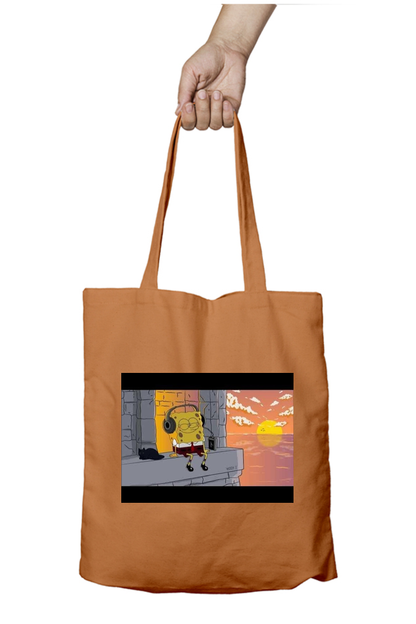 SpongeBob Pop Culture Tote Bag - Aesthetic Phone Cases - Culltique