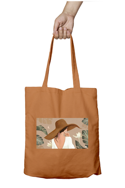 Vacation Lady Abstract Tote Bag - Aesthetic Phone Cases - Culltique