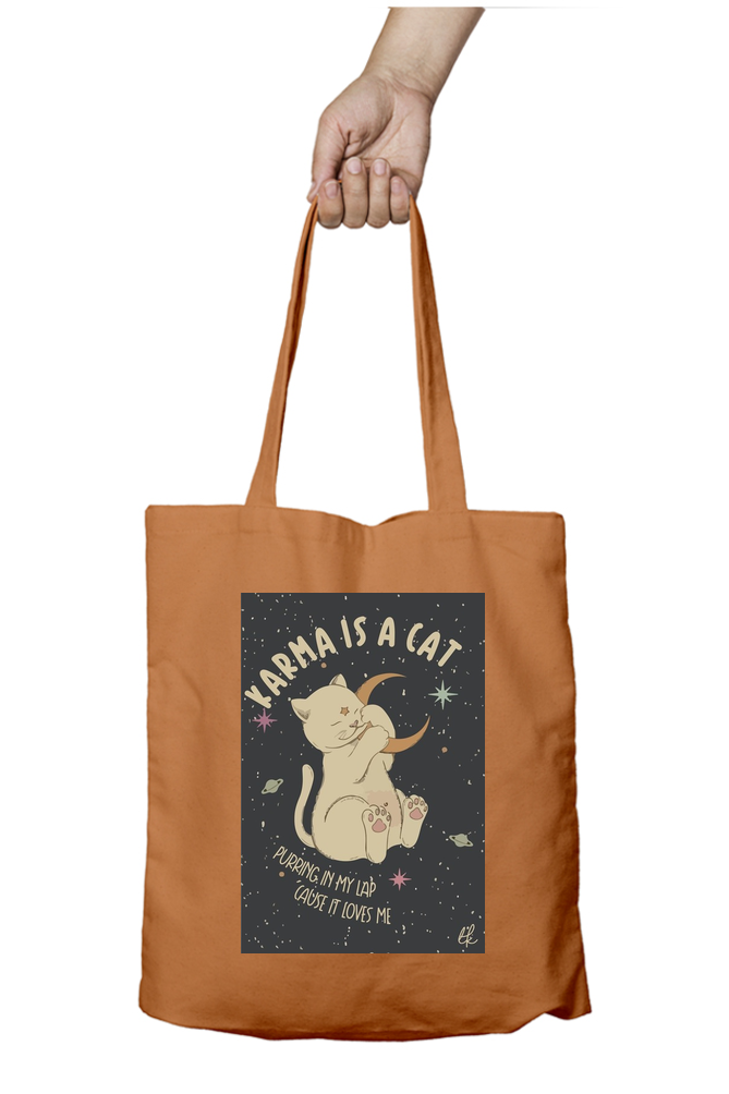 Taylor Swift Karma is a Cat Tote Bag - Aesthetic Phone Cases - Culltique