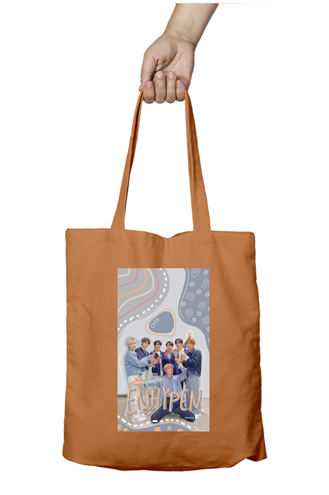 Enhypen Inspired Kpop Tote Bag - Aesthetic Phone Cases - Culltique
