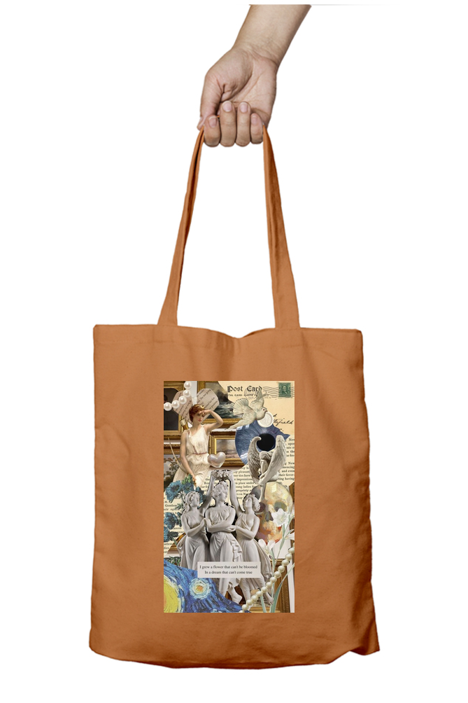 Fates' Destiny Greek Abstract Tote Bag - Aesthetic Phone Cases - Culltique