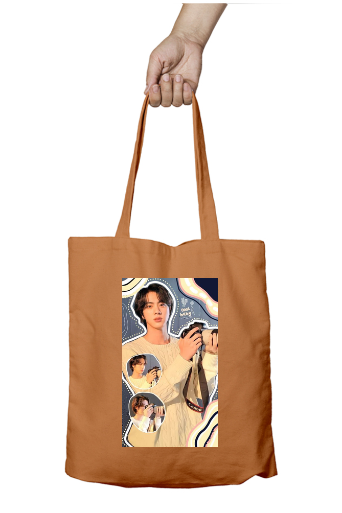 BTS Jin Kpop Aesthetic Tote Bag by Culltique