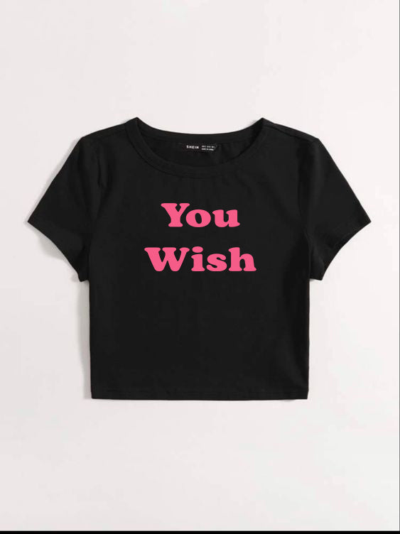 Wish Crop Top for Women - Aesthetic Phone Cases - Culltique