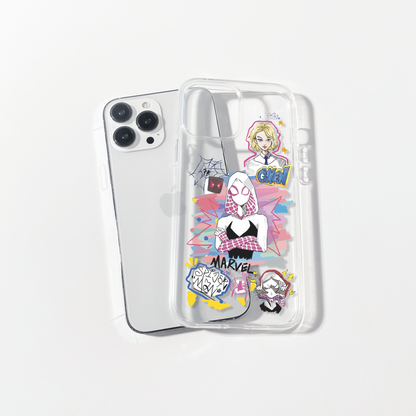 Spider Gwen Silicone Clear Case