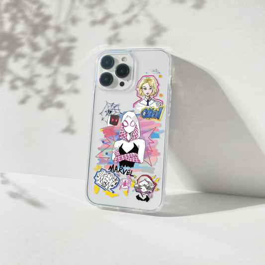 Spider Gwen Silicone Clear Case