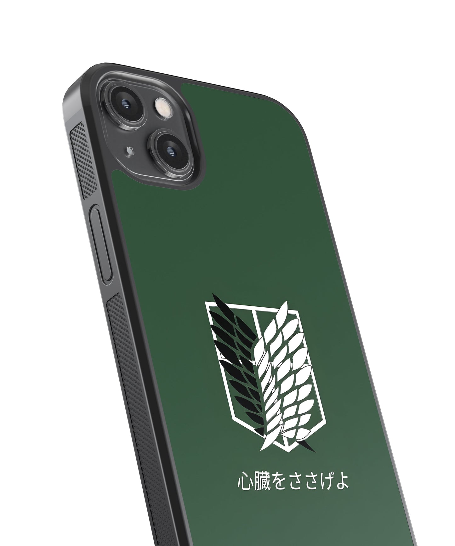 AOT Survey Corps Anime Glass Phone Case Cover