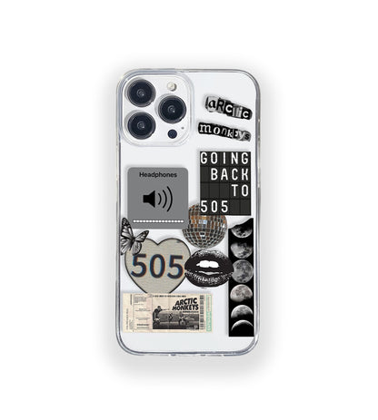 Arctic Monkeys 505 Aesthetic Silicone Clear Case