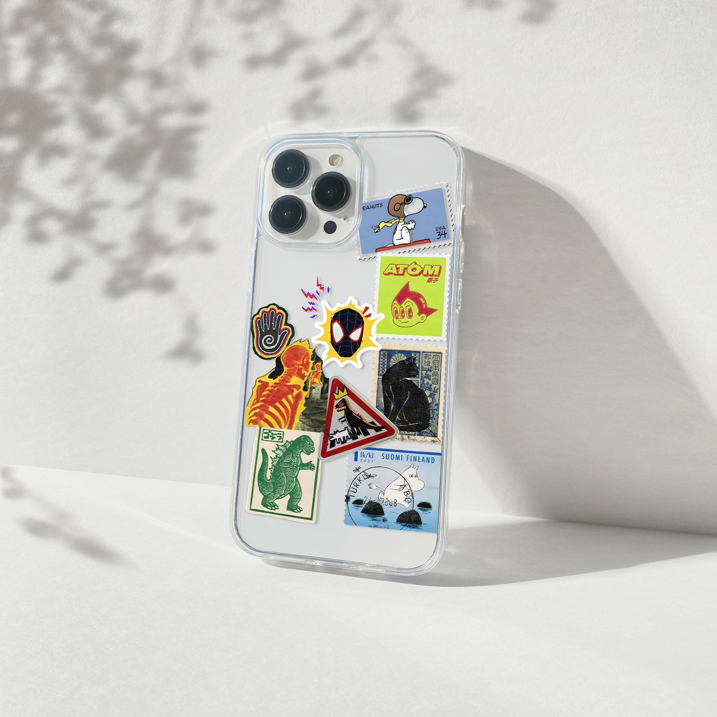 Atom Aesthetic Silicone Clear Case