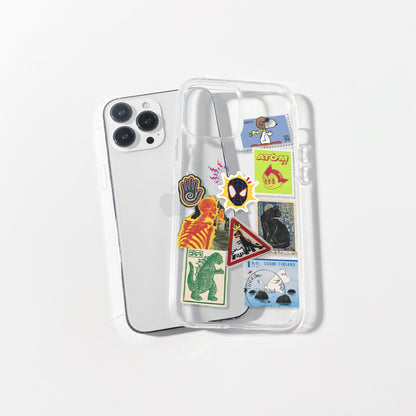 Atom Aesthetic Silicone Clear Case