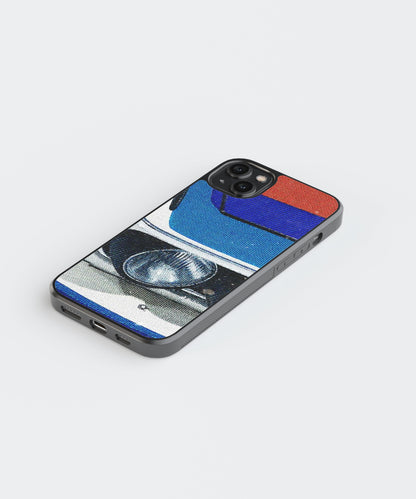 BMW Canvas Car Glass Phone Case Cover