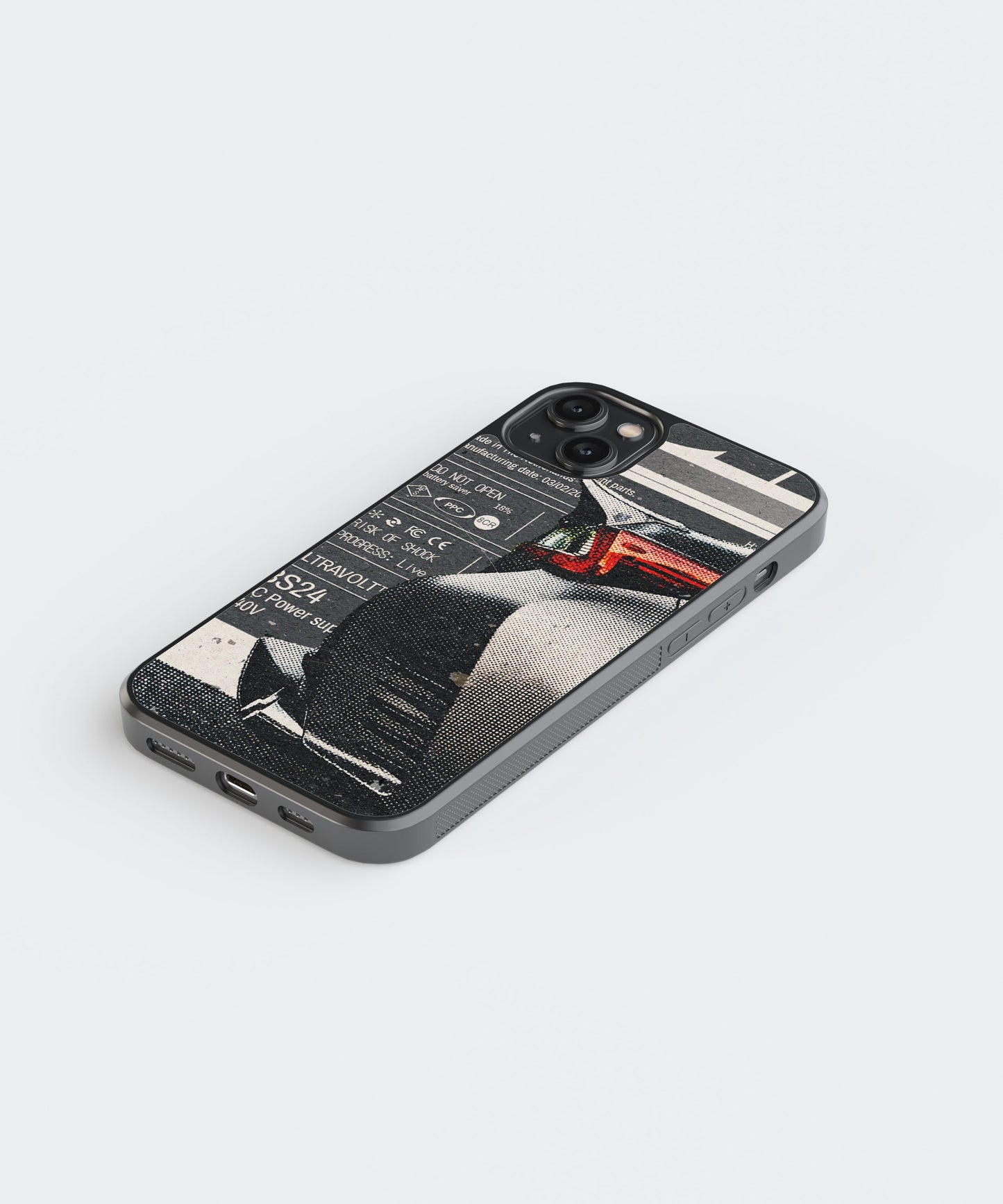 BS24 Canvas Car Glass Phone Case Cover