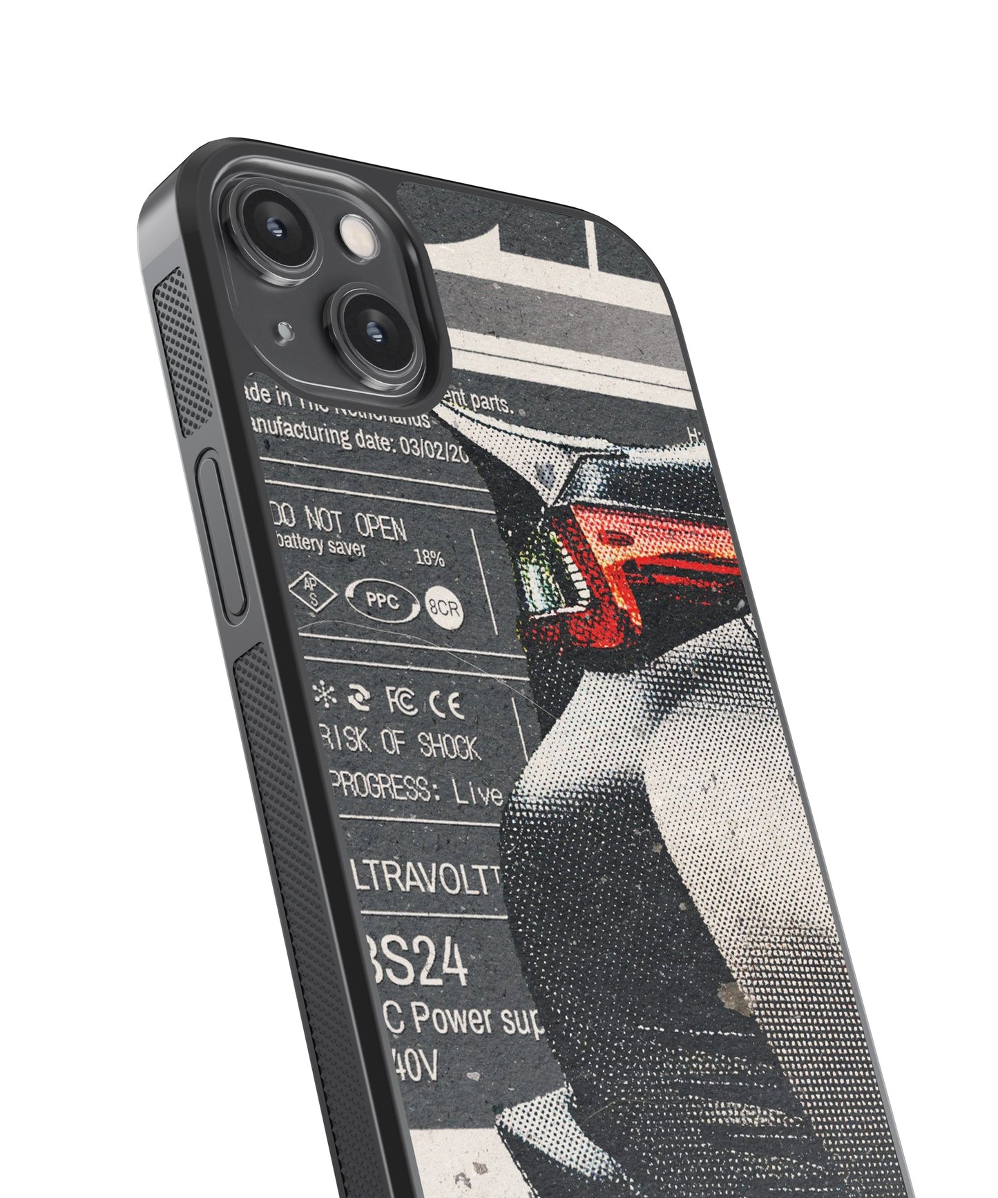 BS24 Canvas Car Glass Phone Case Cover