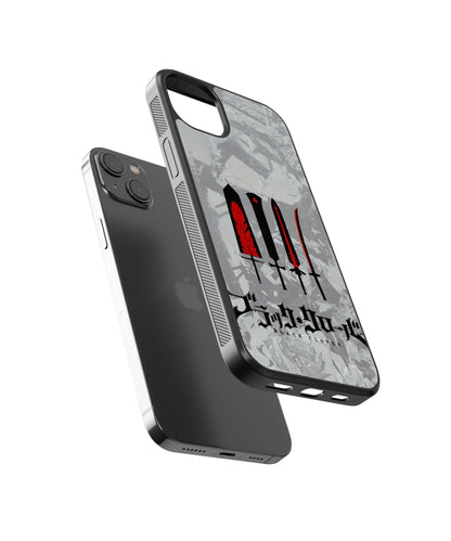 Black Clover Swords Anime Glass Phone Case Cover