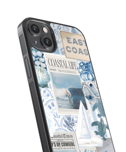 Blue Harbor Beach Glass Phone Case Cover