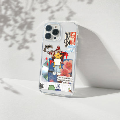 Blunt Dreams Aesthetic Silicone Clear Case