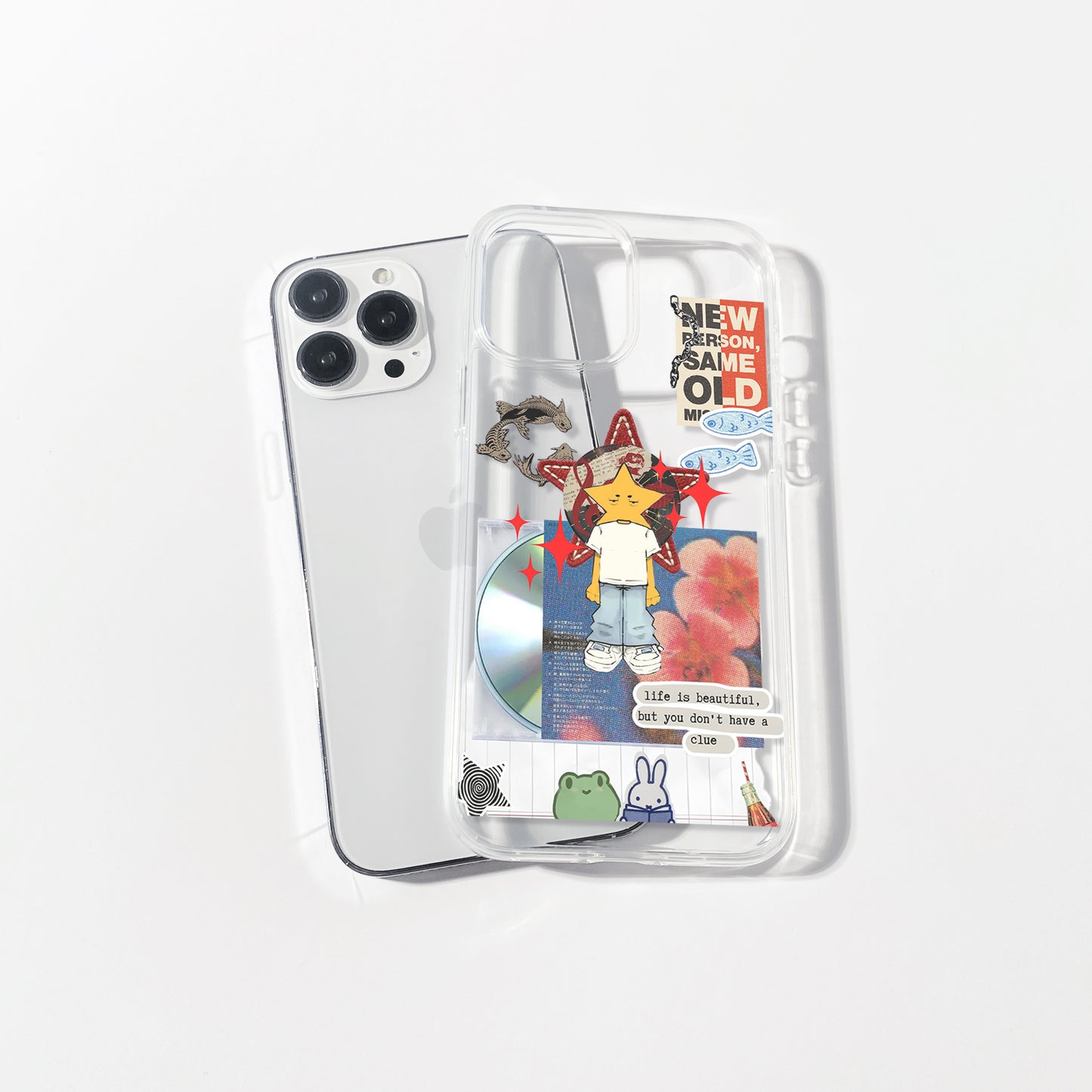 Blunt Dreams Aesthetic Silicone Clear Case