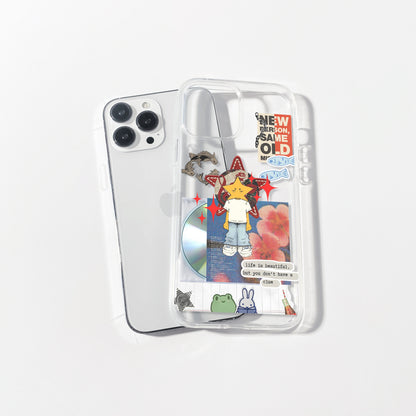 Blunt Dreams Aesthetic Silicone Clear Case