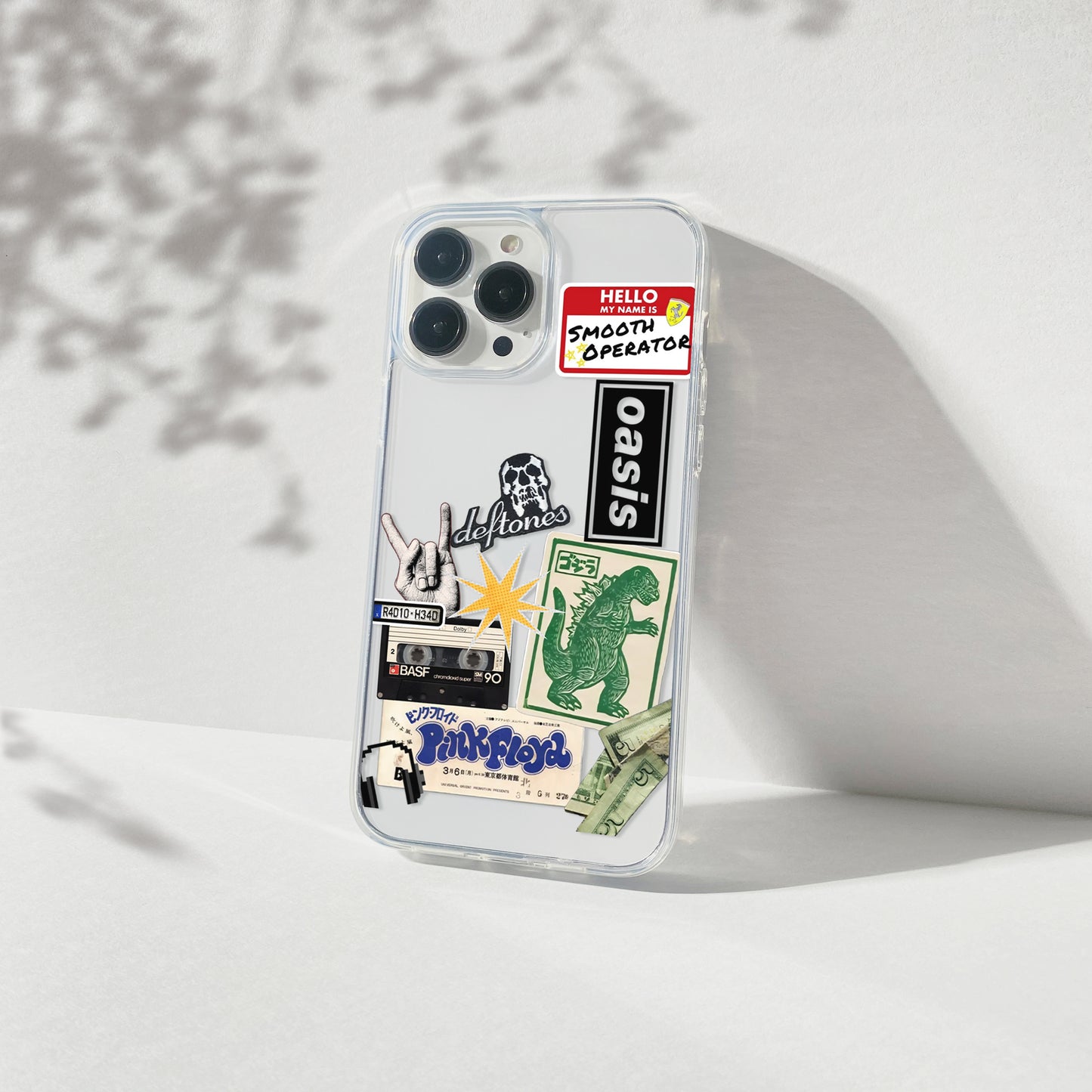 Cassette Club Aesthetic Silicone Clear Case
