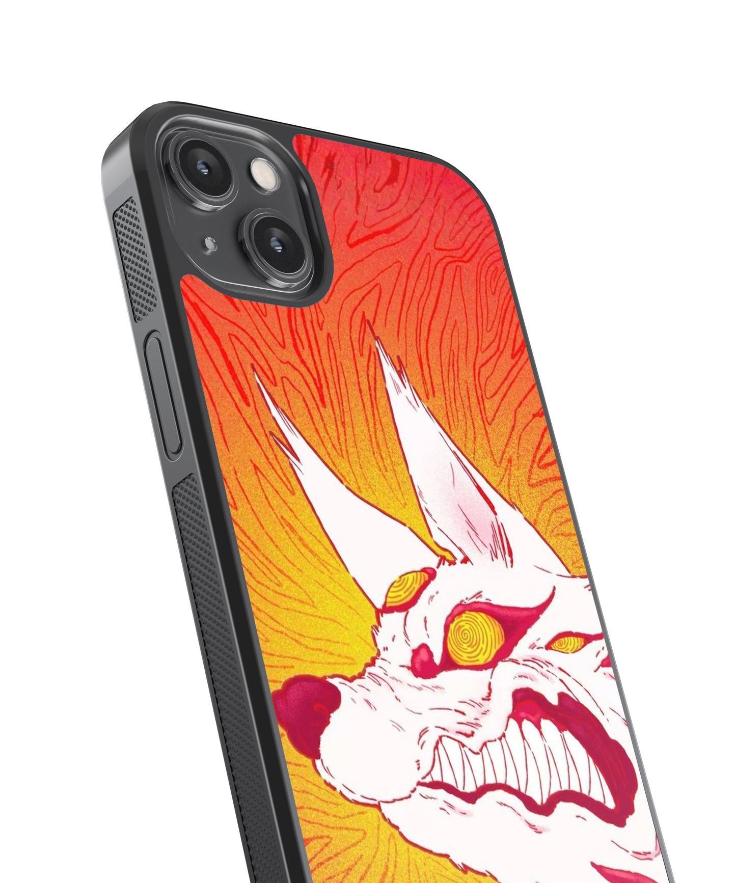 Chainsaw Man Kon Anime Glass Phone Case Cover