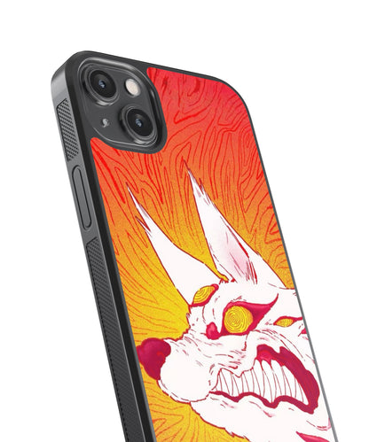 Chainsaw Man Kon Anime Glass Phone Case Cover