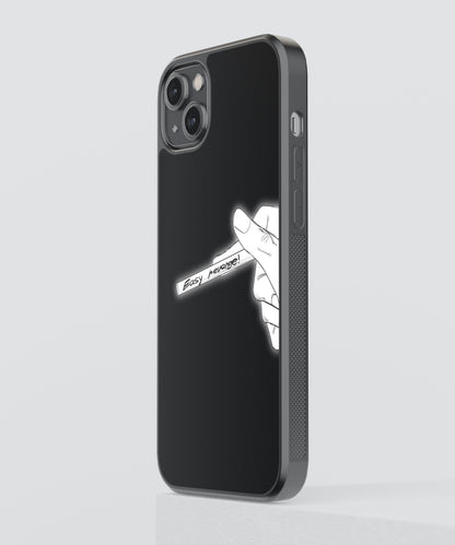 Chainsaw Man Revenge Anime Glass Phone Case Cover