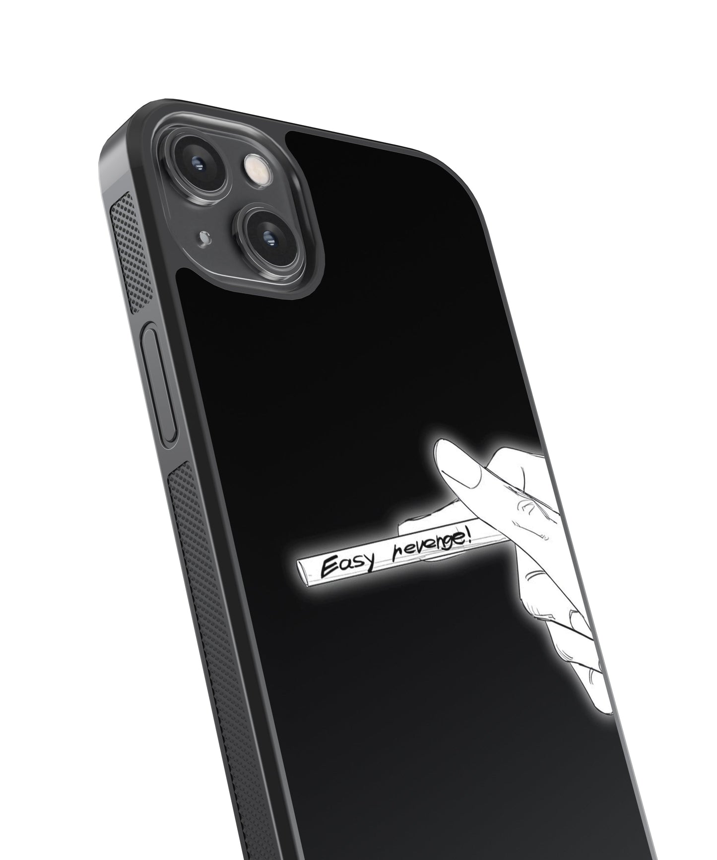 Chainsaw Man Revenge Anime Glass Phone Case Cover