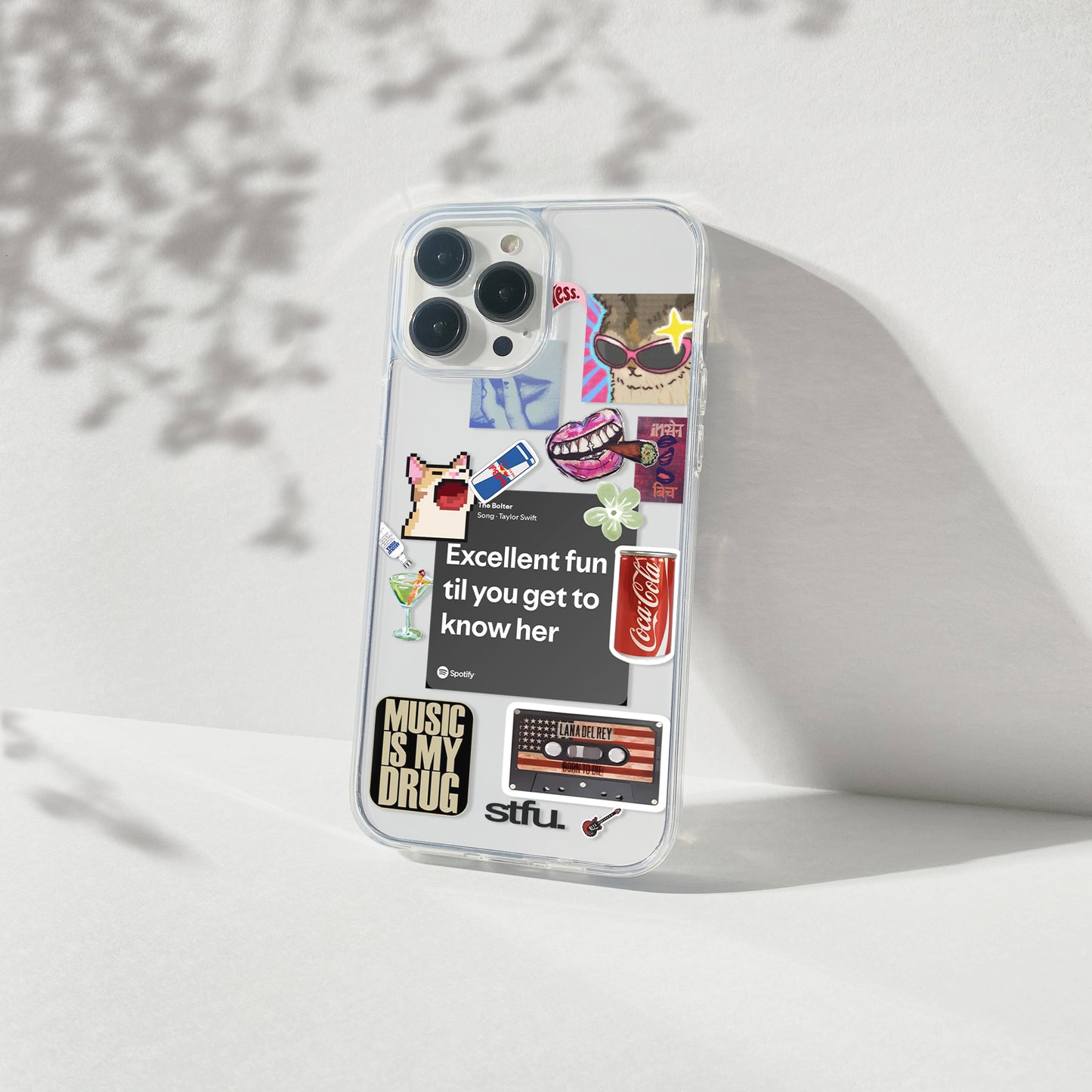Chaos Nights Silicone Clear Case