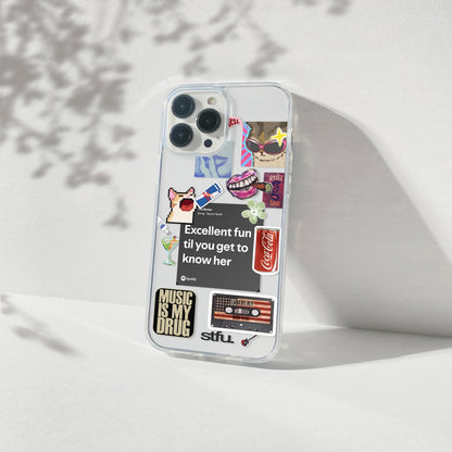 Chaos Nights Silicone Clear Case