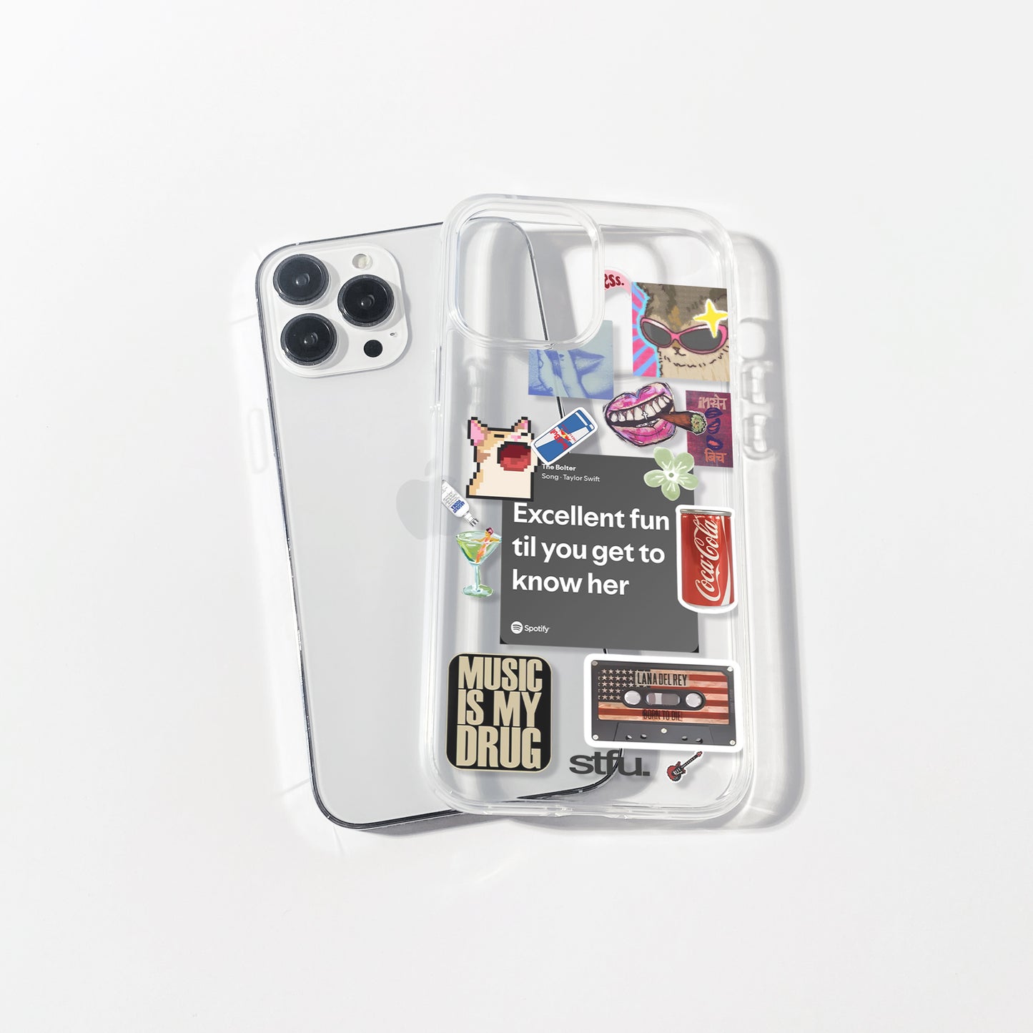 Chaos Nights Silicone Clear Case