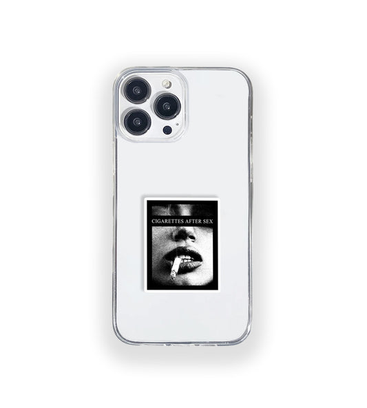 Cigarettes After S Aesthetic Polaroid Silicone Clear Case