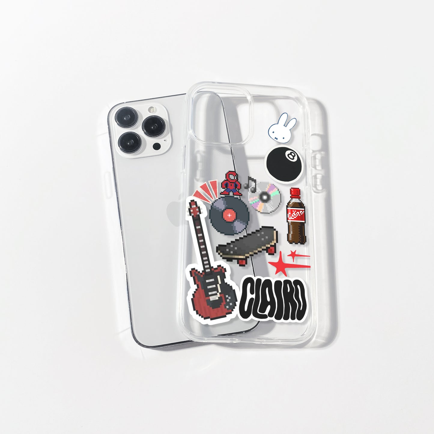 Clairo Aesthetic Silicone Clear Case