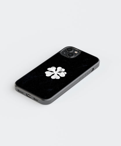 Clover Anime Glass Phone Case Cover