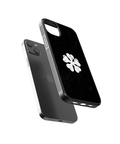 Clover Anime Glass Phone Case Cover