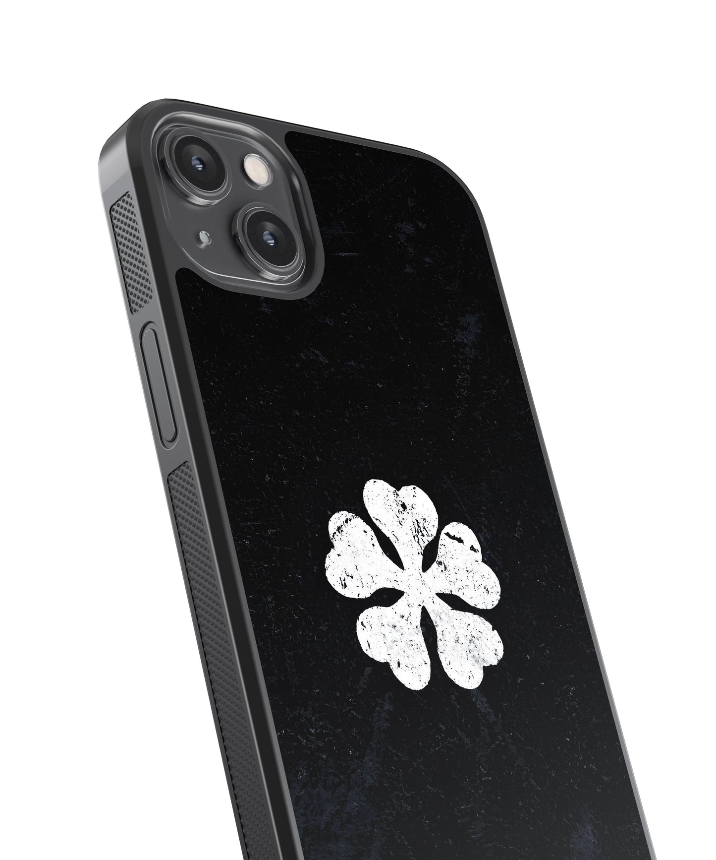Clover Anime Glass Phone Case Cover