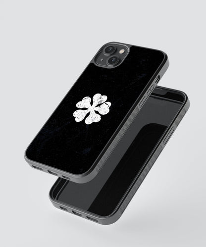 Clover Anime Glass Phone Case Cover