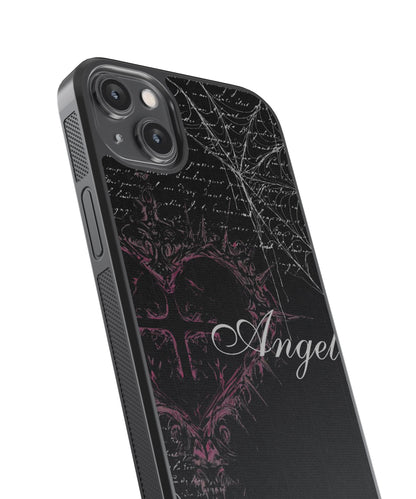 Dark Angel Cybersigilism Glass Phone Case Cover