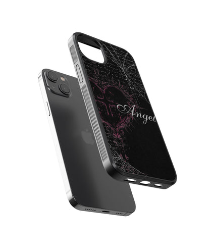 Dark Angel Cybersigilism Glass Phone Case Cover